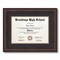 ArtToFrames 10x14 inch Diploma Frame - Framed with Black and Gold Mats, Comes with Regular Glass and Sawtooth Hanger for Wall Hanging (D-10x14)